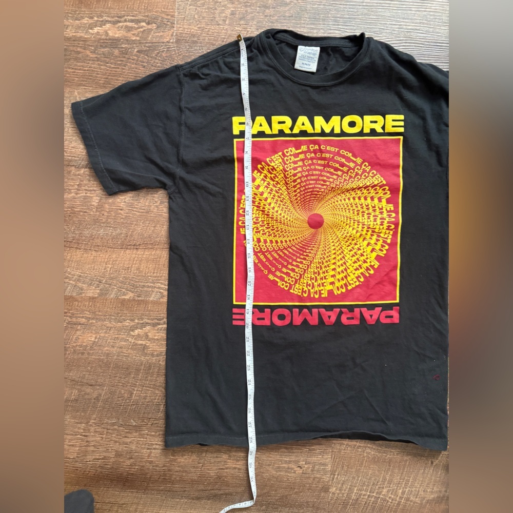 PARAMORE band t-shirt Root Circle “C'est Comme Ça" Spotify fans cotton tee sz M - Picture 11 of 12